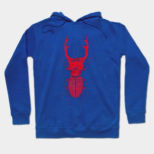 Stitches: Red stag Hoodie